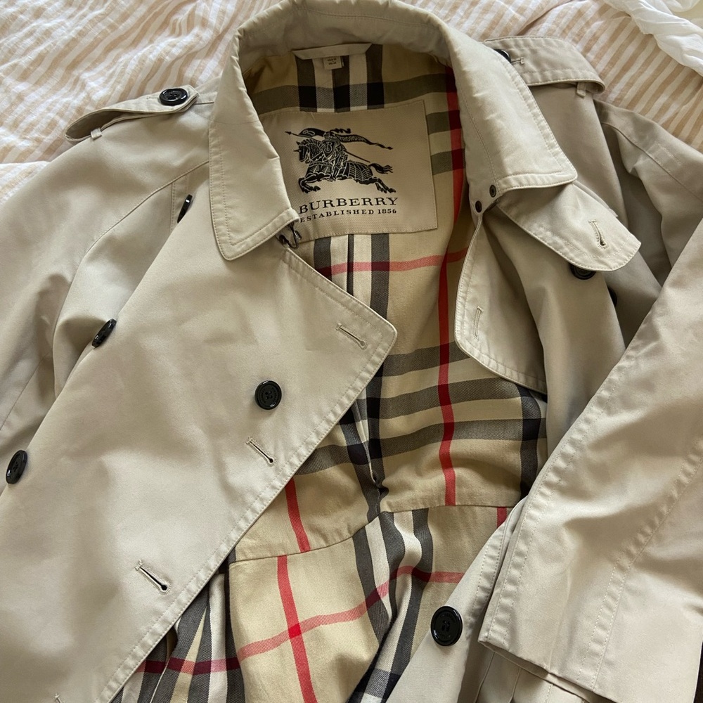 Burberry Beige Trench Coat